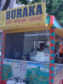 The Buraka food cart